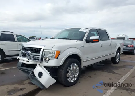 2011 Ford F-150 Platinum from USA, damaged, VIN 1FTFW1CT8BFC65768